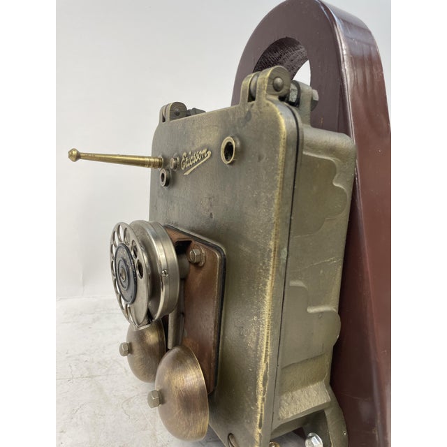 Bronze on-Board Telephone from Ericsson, 1940s For Sale - Image 9 of 18