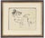 1970s Claudio Cintoli, Sheperd, 1958, Ink Drawing, Framed For Sale - Image 5 of 5