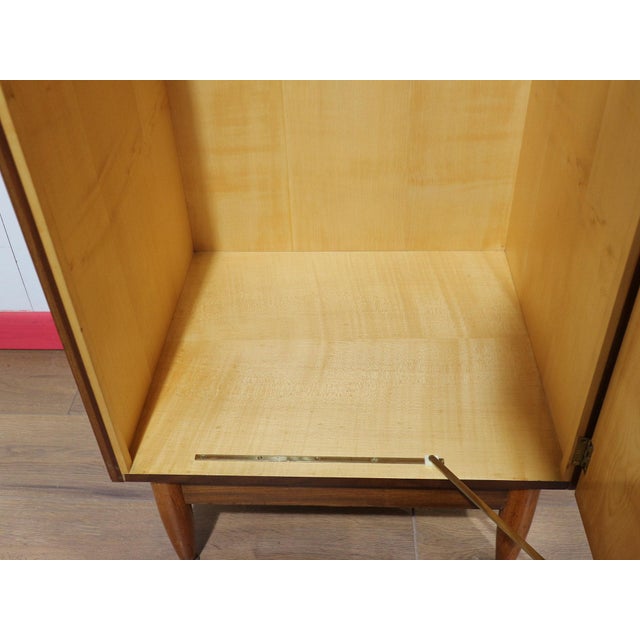 Mid Century Modern Vintage Teak Single Armoire Wardrobe by White and Newton Danish Style For Sale - Image 14 of 15