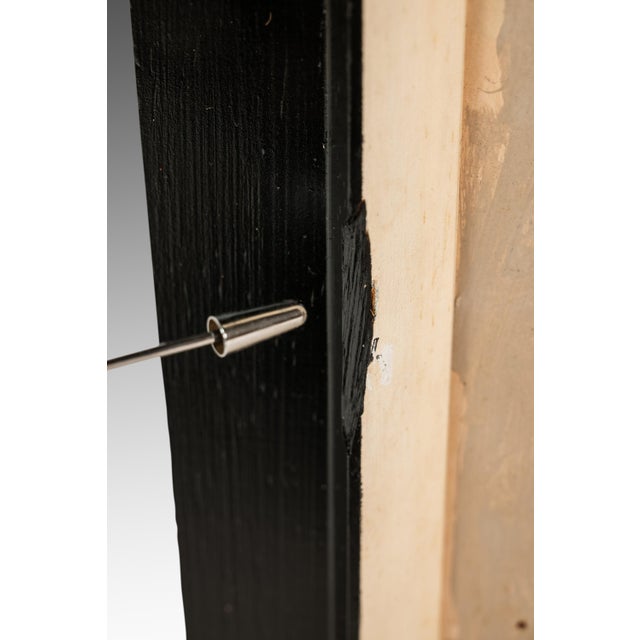 Mid-Century Modern Abstract Framed Textured Oil on Canvas Painting Depicting a Bull, Usa, C. 1970s For Sale - Image 12 of 12