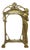 Vintage Brass Hanging Picture Photo Frame Art Nouveau Fits 6 3/4" X 4 1/2" For Sale