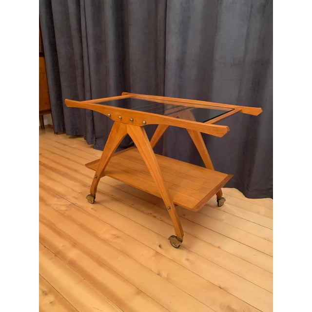 Mid-Century Modern Bar Cart, Italy, 1960s For Sale - Image 3 of 13