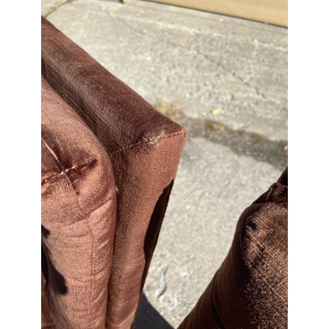 Late 20th Century Design Institute of America Chrome Side Chairs in the Style of Milo Baughman - a Pair For Sale - Image 12 of 13