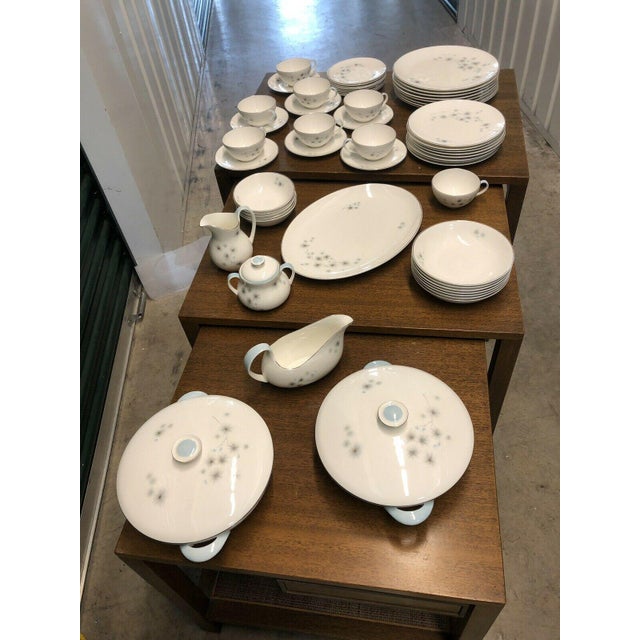 Royal Doulton China Thistledown H4943 Pattern 58pc Set Svc for 8 With Extras Chairish