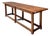 Vintage Therien Studios Rustic Plank Console Table For Sale