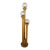 Late 20th Century Modeline Honey Oak Floor Lamp by Charles Gibilterra For Sale
