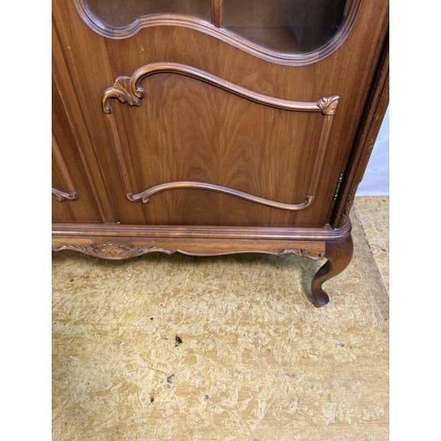 Classic Baroque Style Display Cabinet, 1940 For Sale - Image 4 of 13
