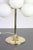 Atomic brass table lamp with nine-glass globes. The globes are hand blown and fitted with a screwing device. High quality...