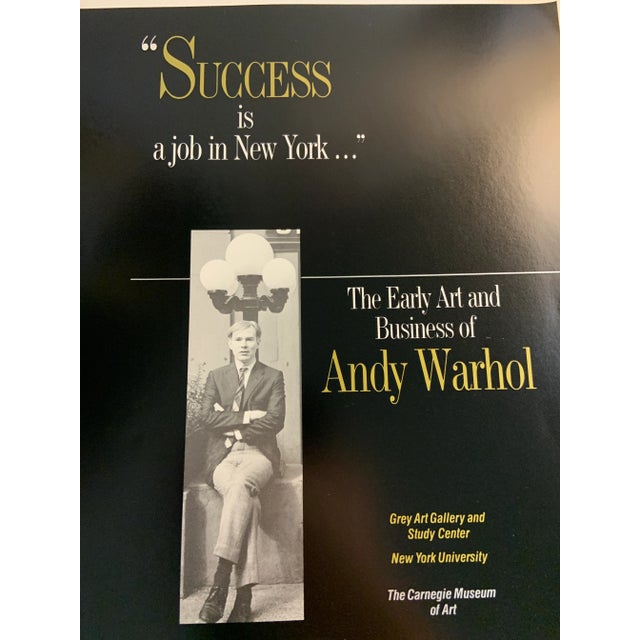 Contemporary 1989 Early Art and Business Andy Warhol Book For Sale - Image 3 of 13