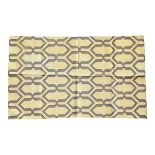 Agneta Rug, 5x8, Mustard For Sale