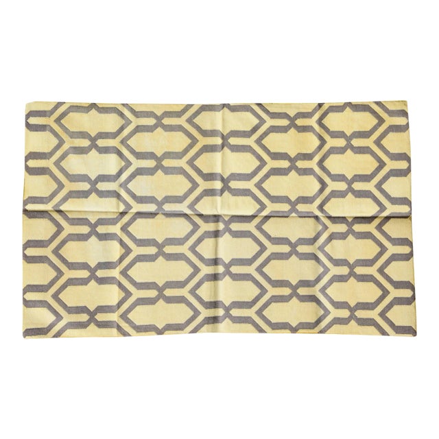 Agneta Rug, 5x8, Mustard For Sale
