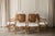 Vintage Padma’s Plantation Armchairs Woven Rattan With Sherpa Upholstery, Set of Four For Sale - Image 11 of 17