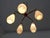 Brown Danish Teak and Glass Spider Ceiling Lamp, Denmark, 1960s For Sale - Image 8 of 17