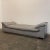 Weiman Preview Furniture 1980s Preview Furniture Grey Leather Daybed Attributed to Vladimir Kagan For Sale - Image 4 of 10