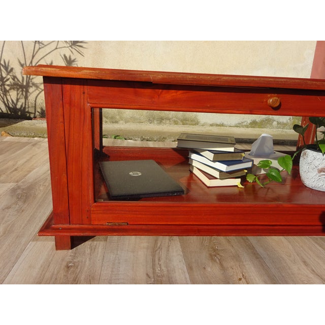Display Cabinet with Exotic Wood Structure For Sale - Image 12 of 17