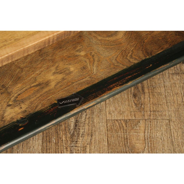 Oley Valley Reproductions Distress Painted Cupboard For Sale - Image 4 of 12