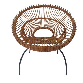 1950's Italian Franco Albini Hoop Chair For Sale