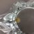 Large French Floral Crystal Glass Shell Bowl from Art Vannes, France, 1970s For Sale - Image 17 of 18