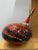Mid-Century Modern Vintage 1980’s Large Ceramic Bulbous Red Portuguese Vase For Sale - Image 3 of 4