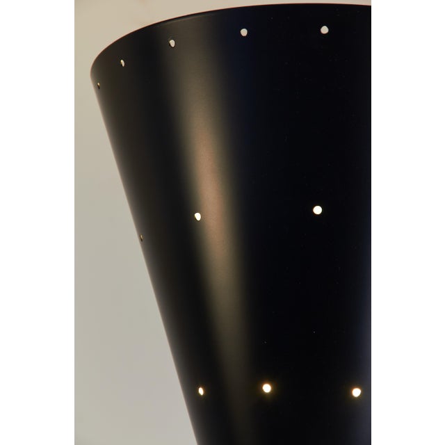 Mid-Century Brass and Marble Floor Lamp attributed to Ostuni for Oluce, 1950s For Sale - Image 9 of 13