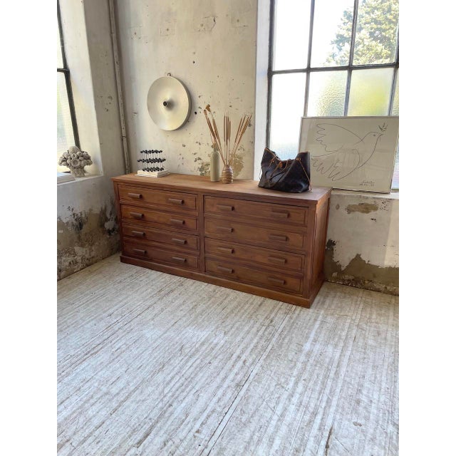 Haberdashery Furniture in Pitch Pine, 1950s For Sale - Image 11 of 18