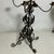 Early 20th Century Antique Wrought Iron Candelabra For Sale - Image 5 of 5