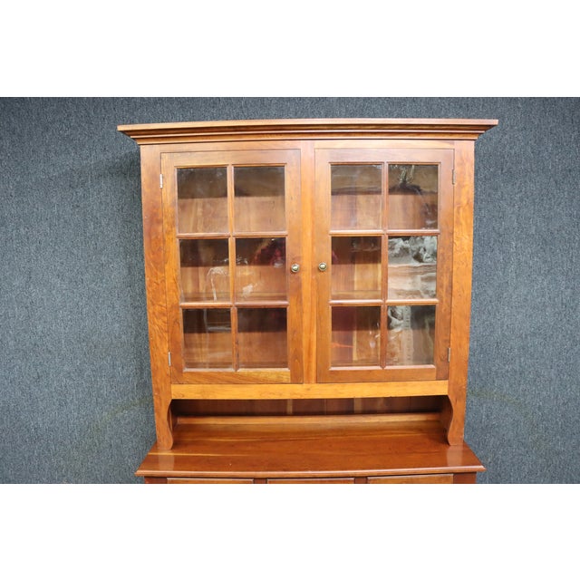 Tom Seely Cherry Dutch Cupboard Chairish