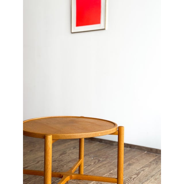 AT35 / PP35 Tray Coffee Table in Oak by Hans J. Wegner for PP Møbler, 1970s For Sale - Image 6 of 17