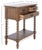 Athena 3 Drawer Console Table - Brown For Sale In Philadelphia - Image 6 of 12