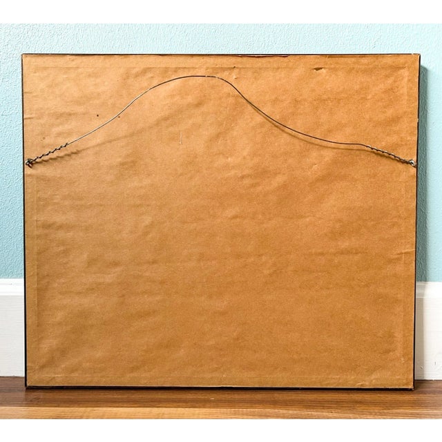 1980s Framed Cross Stitch “Happiness Is Homemade“ For Sale - Image 11 of 12