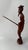 Mid-Century Modern Vintage Don Quixote Wood Carving Sculpture For Sale - Image 3 of 15