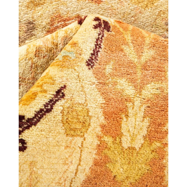 Textile Vintage Moroccan Hand Knotted Wool Area Rug, Bronze - 7'10" X 10'1" For Sale - Image 7 of 9
