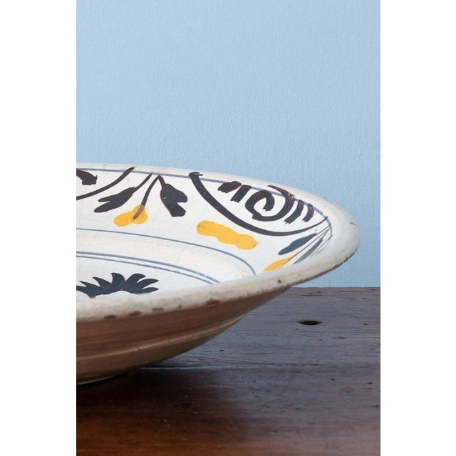 18th Century Dutch Delft Polychrome Fruit Basket Dish For Sale - Image 6 of 8