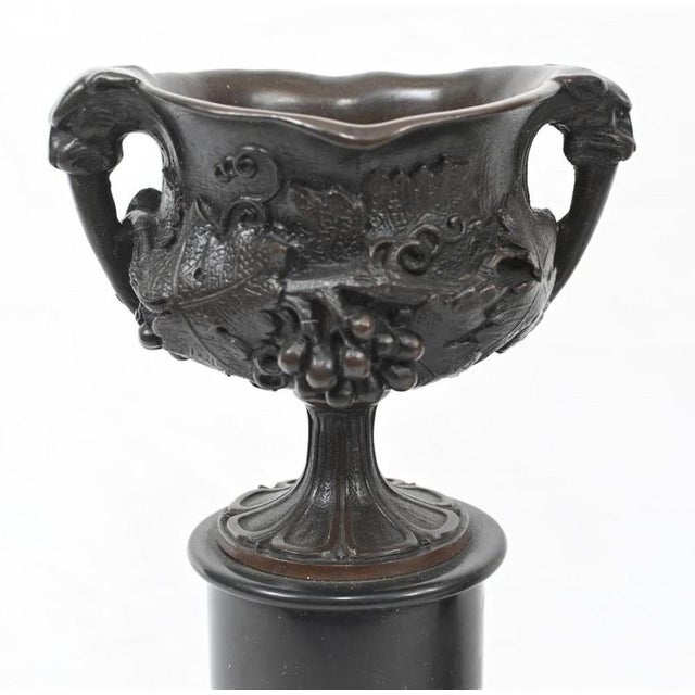 Bronze Grand Tour Urns, 1880, Set of 2 For Sale - Image 4 of 10