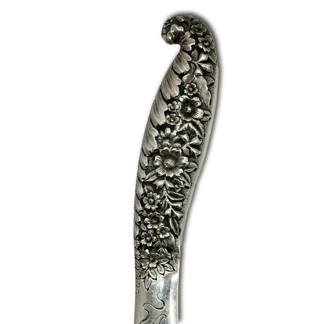 Outstanding & Fine Large Antique Signed Tiffany & Company Sterling Silver Letter Opener - Circa 1890s For Sale In Boston - Image 6 of 18