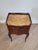 19th Century 19th Century French Louis XV Style Marquetry Inlaid Marble Top Nightstand For Sale - Image 5 of 13