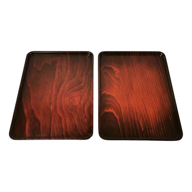 Minimalist Trays by Gerling, Germany, 1960s, Set of 2 For Sale