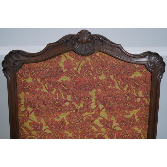 Set of 12 Paine French Louis XV Walnut Dining Chairs For Sale - Image 15 of 18