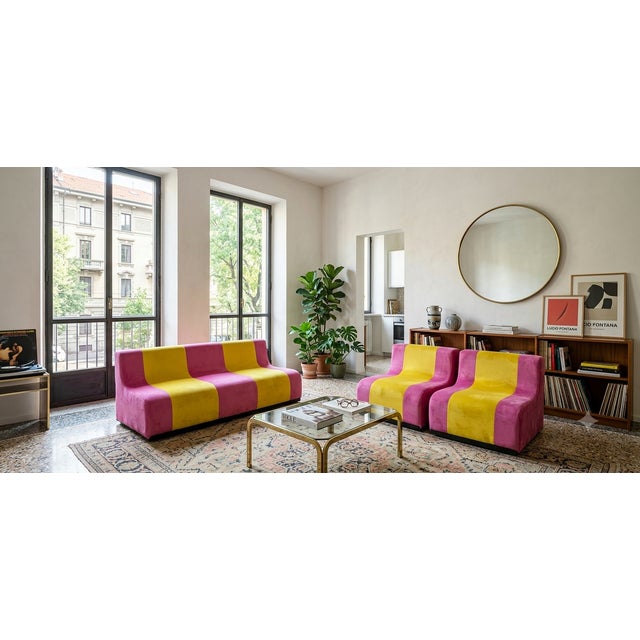 Living Room Set by Superstudio for Poltronova, 1966, Set of 3 For Sale - Image 10 of 11