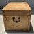 Wood Late 19th Century Chinese Vellum / Parchment Trunk With Original Red Pigskin Interior & Key For Sale - Image 7 of 18