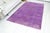 Purple Vintage Purple Oushak Rug For Sale - Image 8 of 10