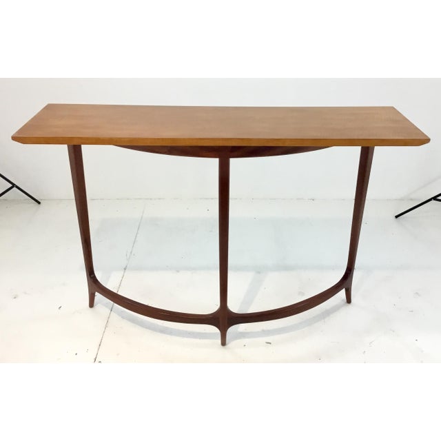 MidCentury Modern Style in Curve II Console Table By Theodore