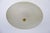 Mid-Century Modern Round Brass and Glass Flush Mount from Stilnovo, Italy, 1960s For Sale - Image 3 of 9