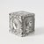 Ceramic Porcelain Cube Cammei Paperweight by Piero Fornasetti, 1960s For Sale - Image 7 of 12