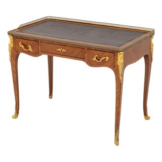 Louis XVI Style Kingwood Bureau Plat For Sale