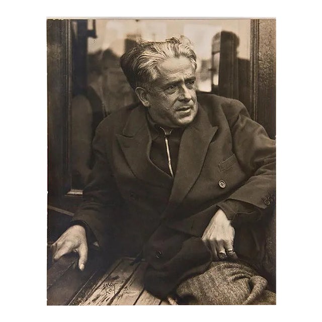 Portrait of Francis Picabia - Original Photograph by Man Ray - 1935 1935 For Sale