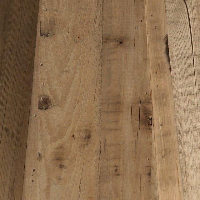 2020s Salvaged Oak Extendable Dining Table For Sale - Image 5 of 7
