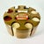 1950s Vintage Americana Boho Chic Bakelite Poker Chips and Wood Caddy With Cover For Sale - Image 9 of 11