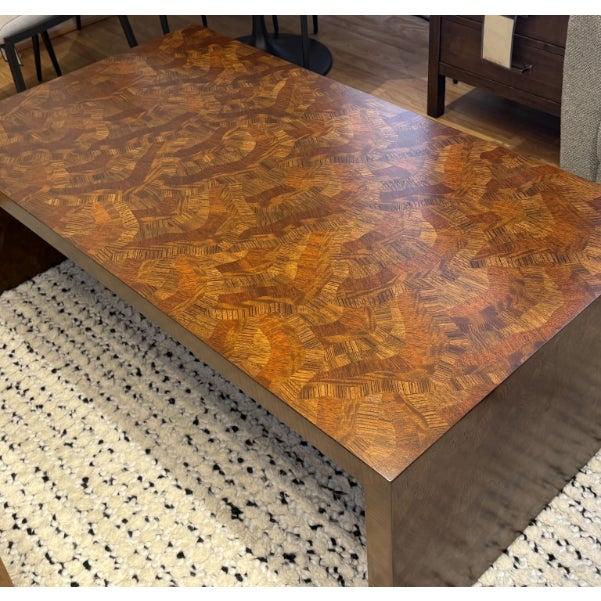 2020s Parson Coffee Table For Sale - Image 5 of 6