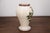 Antique White 19th Century Portuguese Floral Vase, Earthenware, Faience For Sale - Image 8 of 12